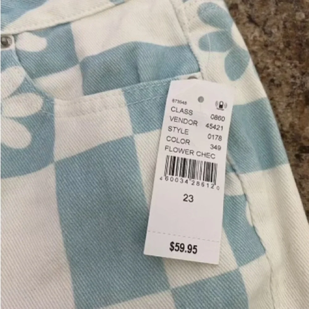 Women’s Pacific Sunwear PacSun Dad Jean High-Rise Zip Retro Size 23 NWT‎